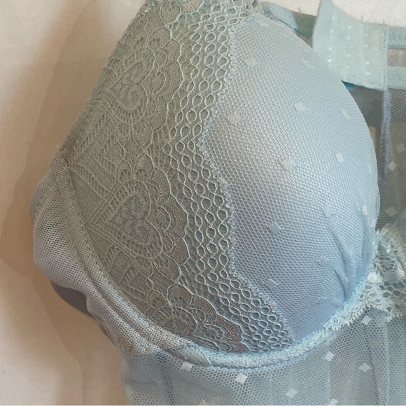 Flora Baby Blue 2 Piece Baby Doll Set Size Large NWT - Picture 7 of 15